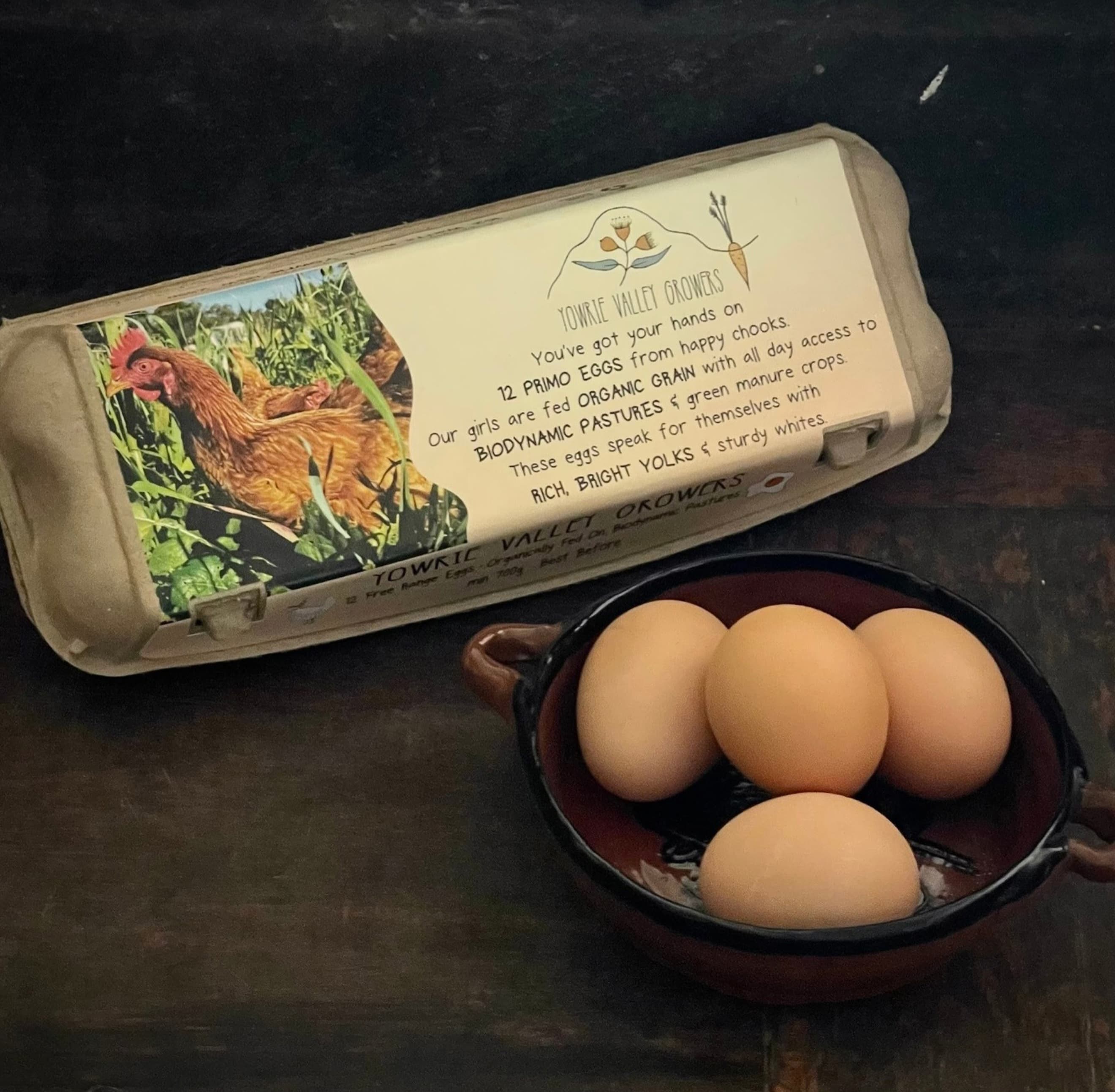 1 dz primo eggs